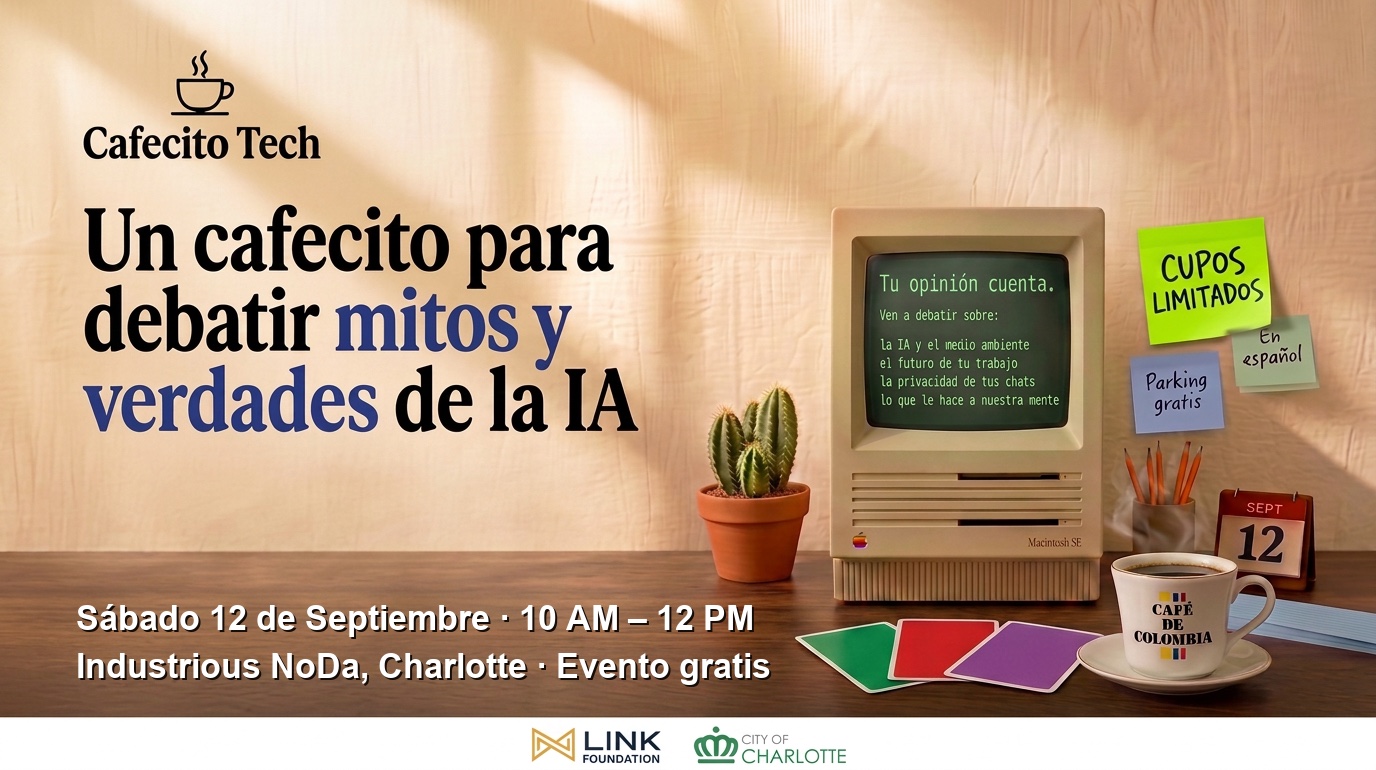 Cafecito Tech #6: un cafecito para debatir mitos y verdades de la IA