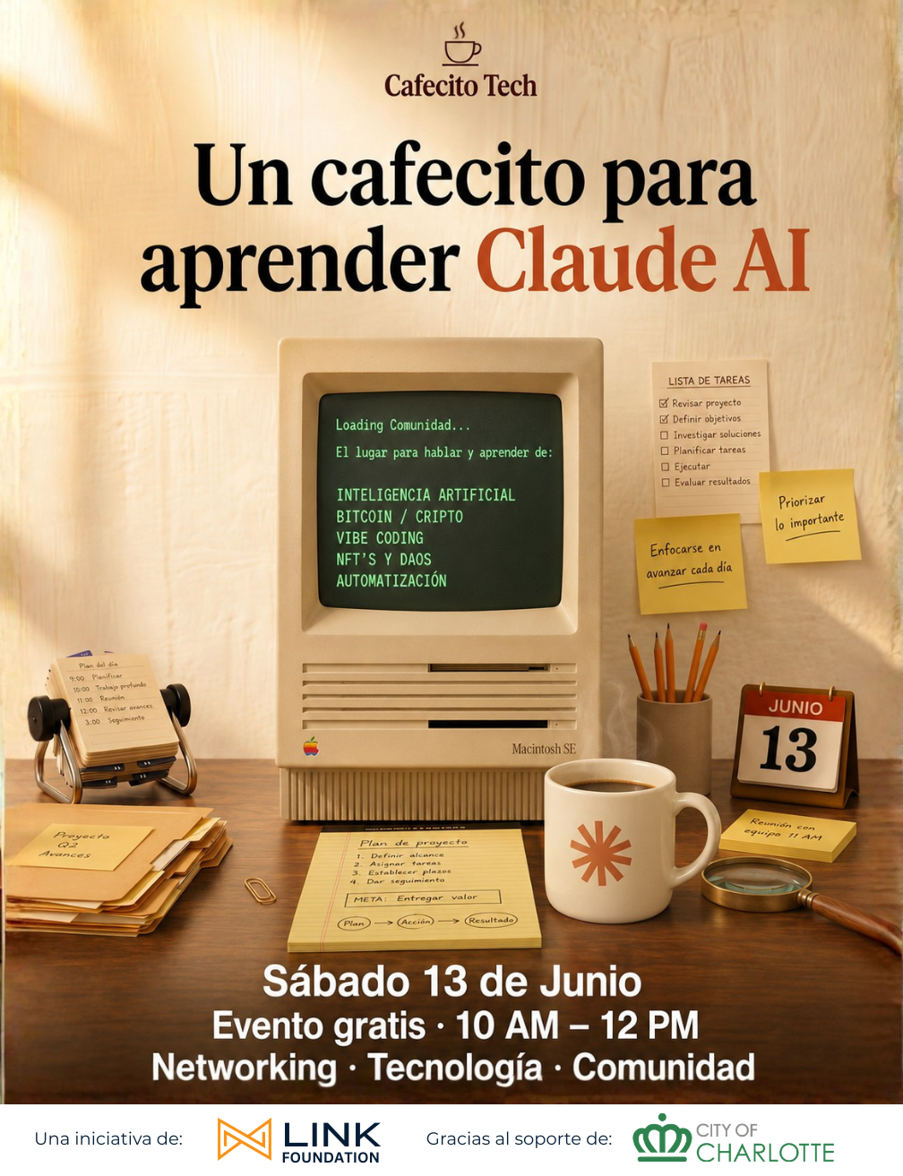 Cafecito Tech — Claude 101: Aprende a usar la IA que está cambiando la forma de trabajar